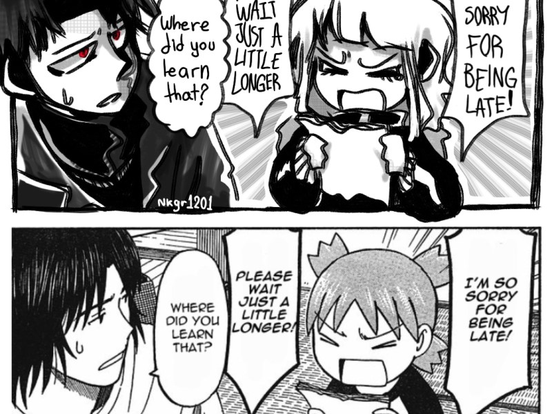 Kagurabachi x Yotsuba&nbsp;fanarts